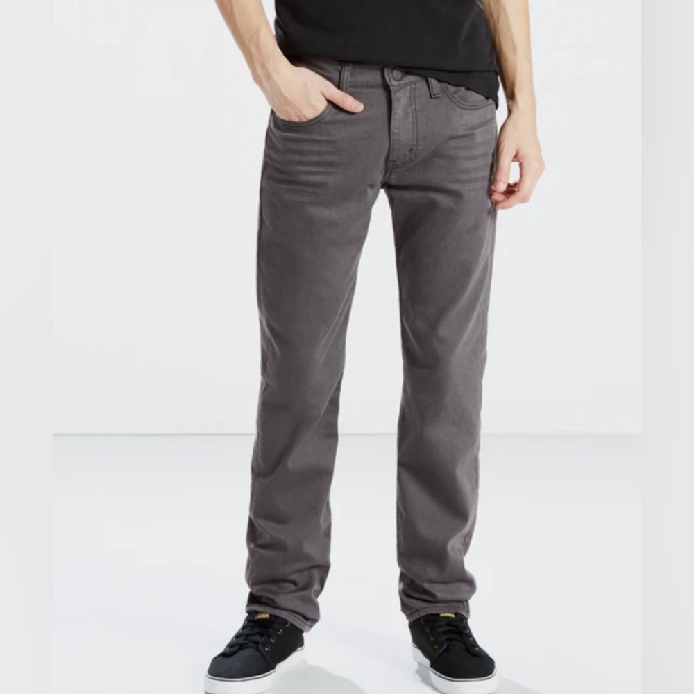 Levi’s 511 slim jeans, grey, size 36x30